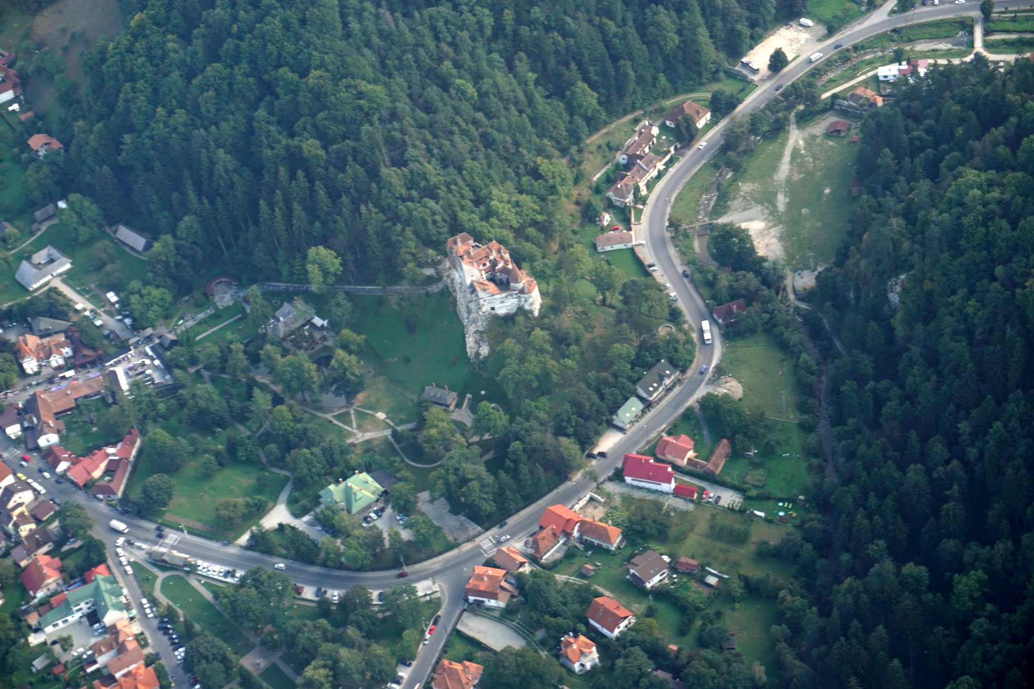 Castelul Bran Zbor de agrement cu avionul Brasov