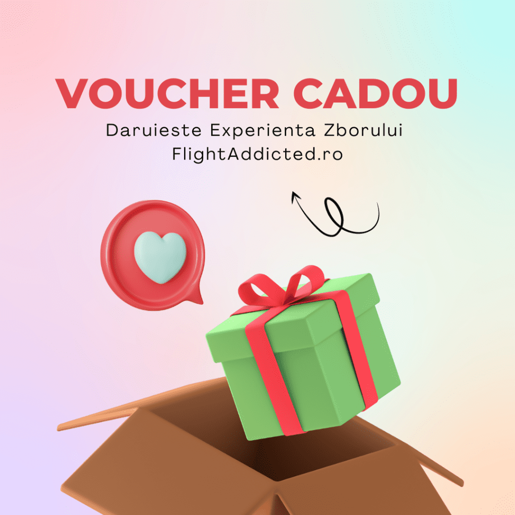 Voucher Cadou Zbor - FlightAddicted.ro