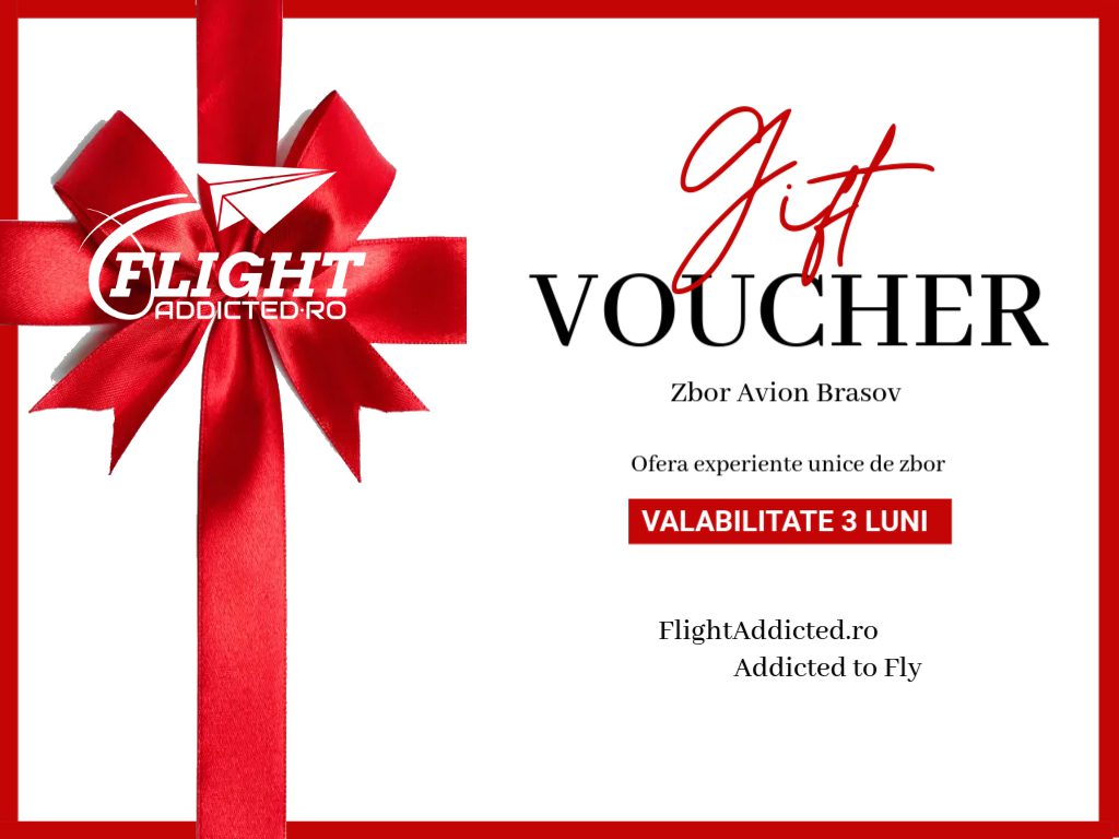 Voucher zbor cu avionul Brasov