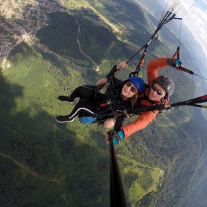 Zbor cu Parapanta Brasov peste Bunloc